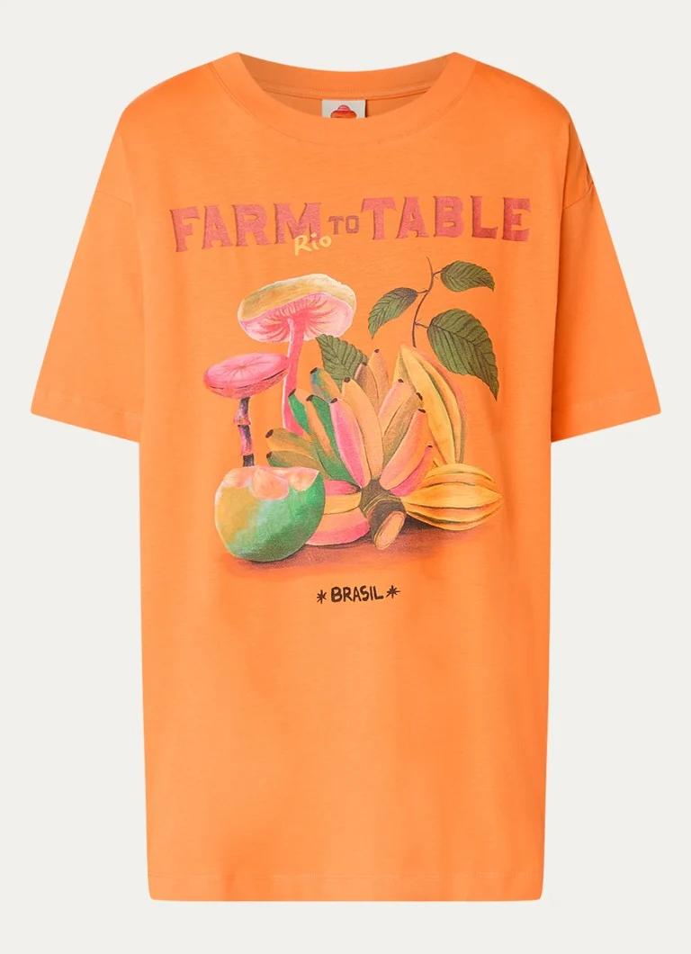 T-shirt Farm Rio con logo stampato