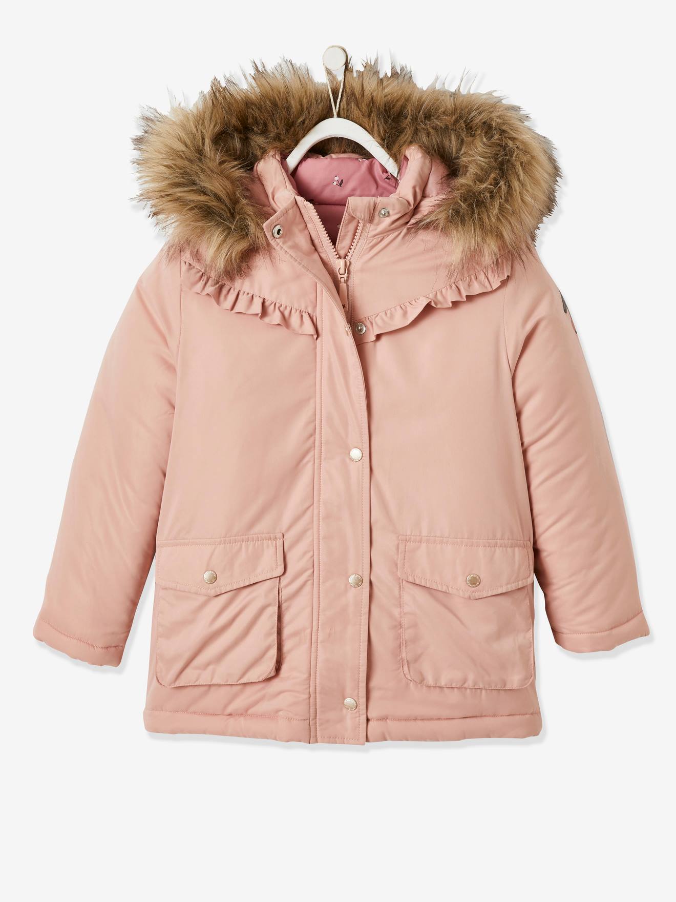 Parka 3 en 1 fille hiver encre