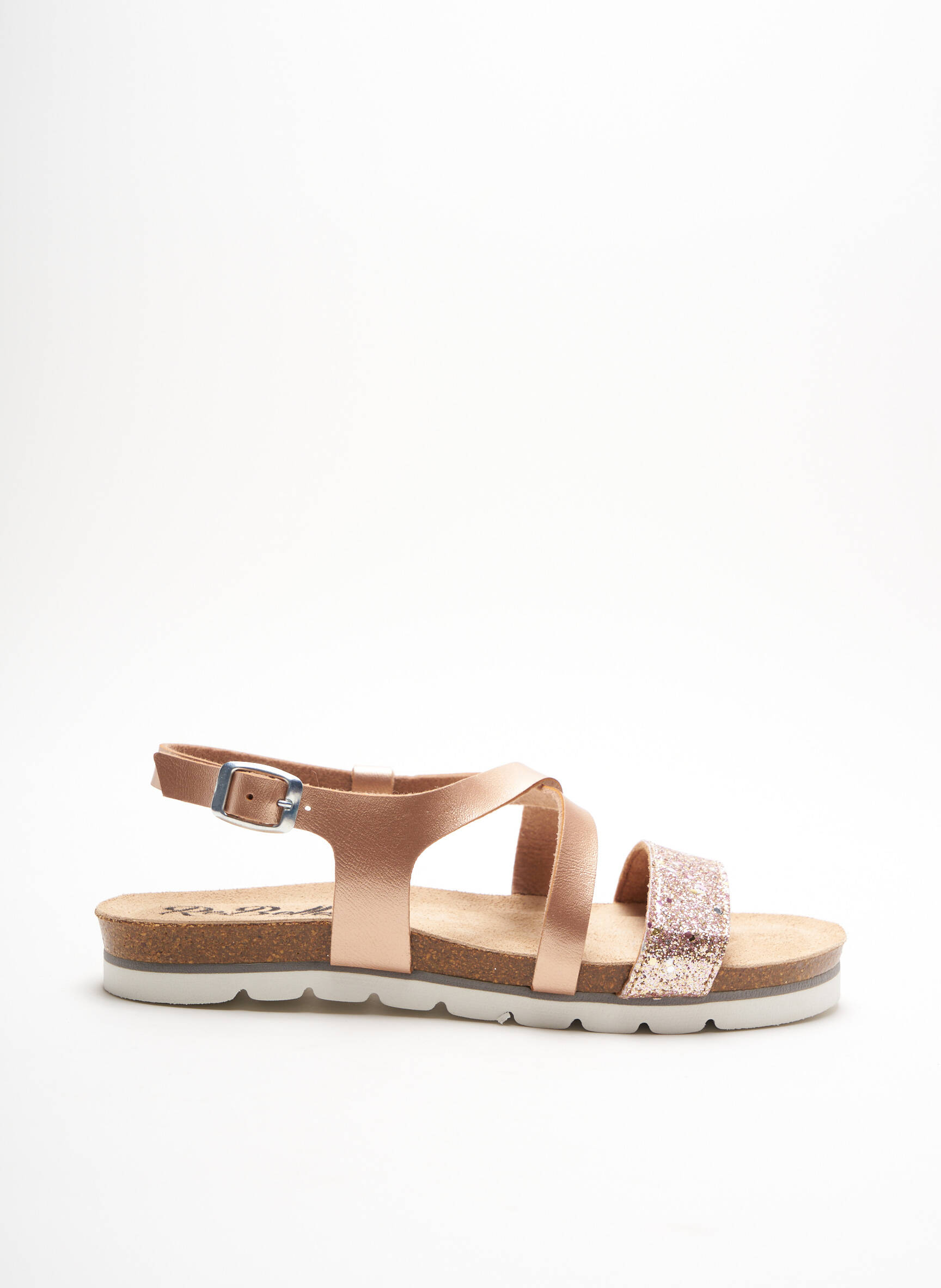 Rebelles Sandales Nu Pieds Femme couleur rose