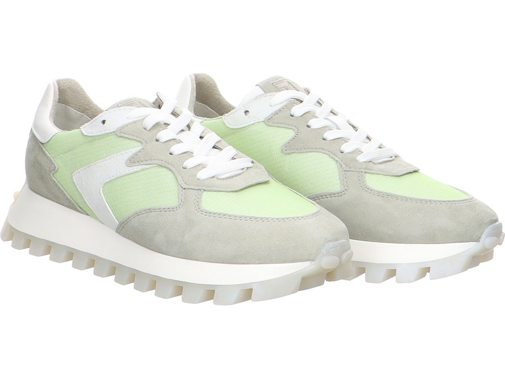 TAMARIS Freizeit Schnürer khaki sage combi