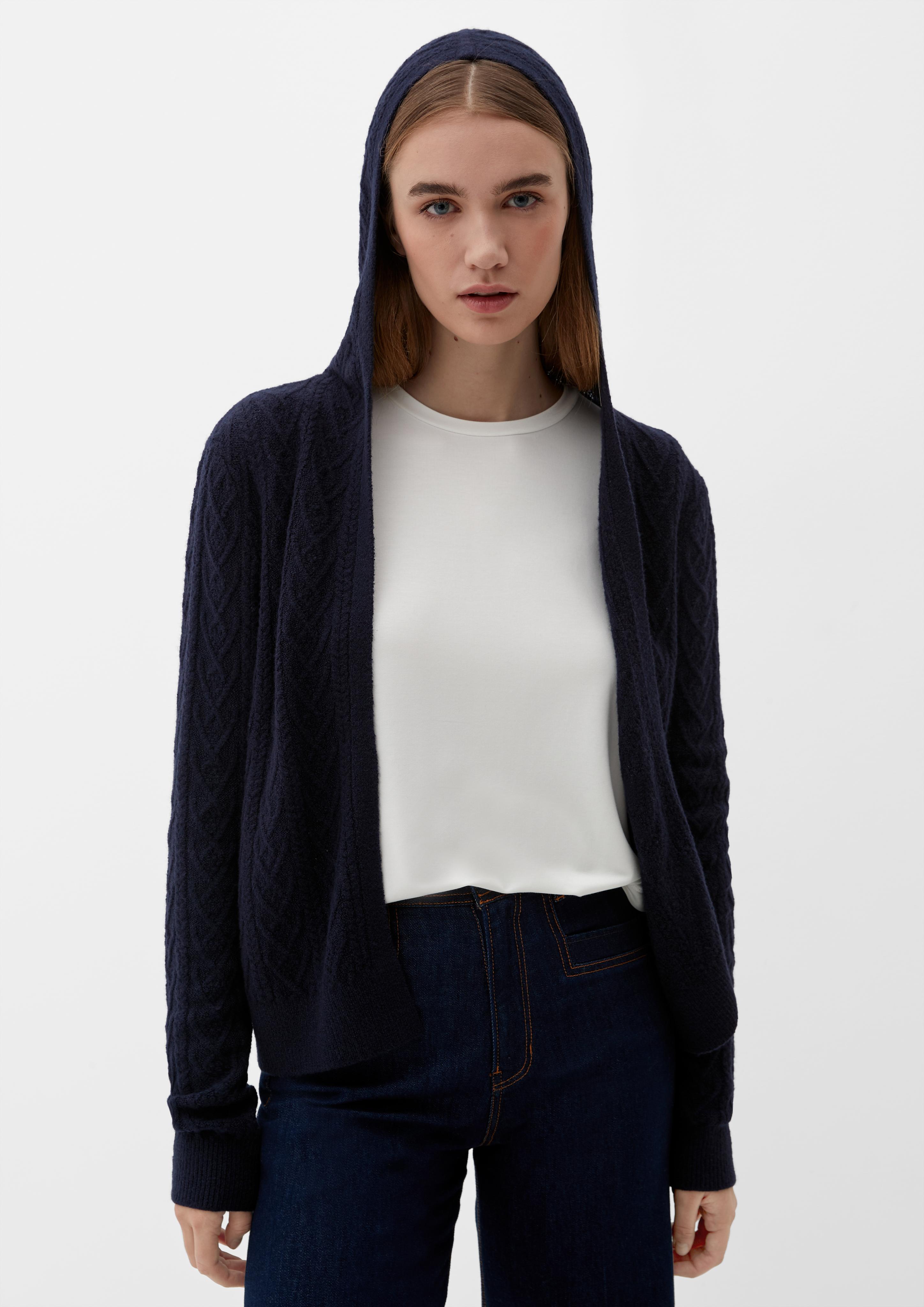 Cardigan mit Zopfmuster  2124135-5959