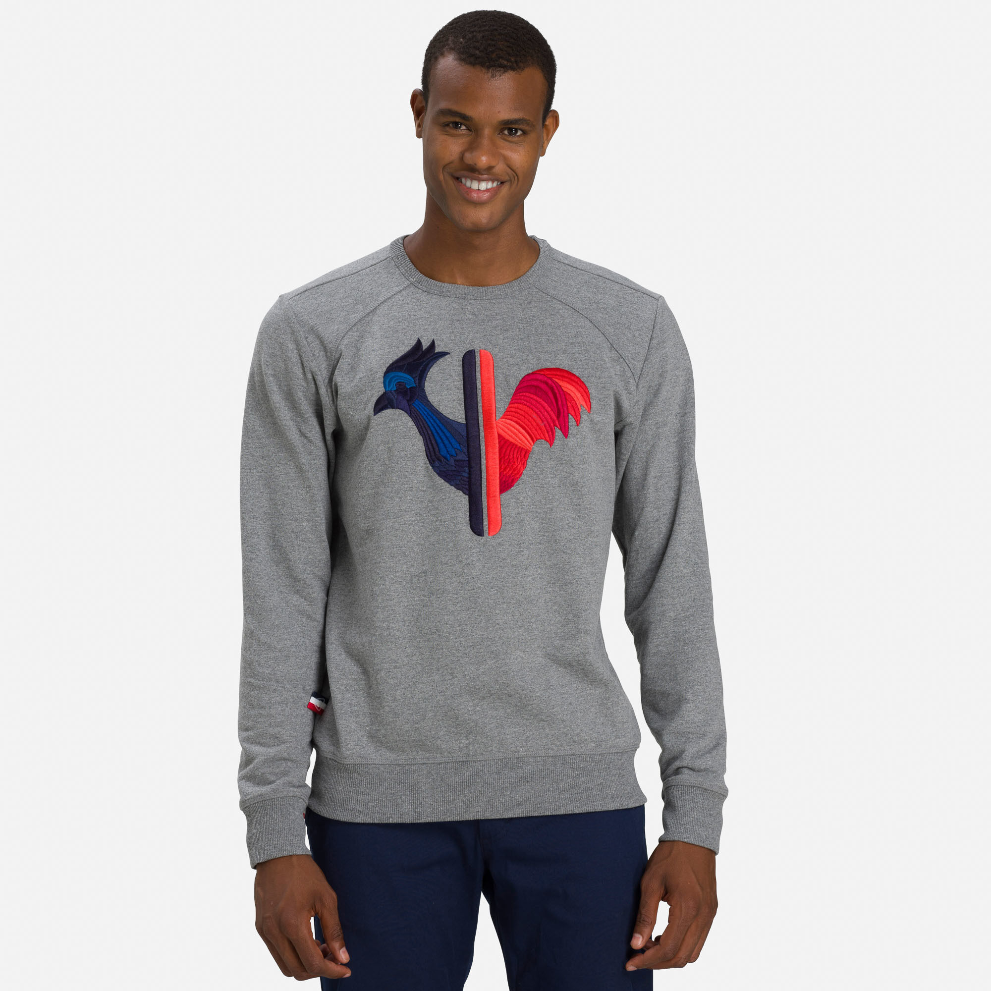 Sweat brodé Rooster Homme
