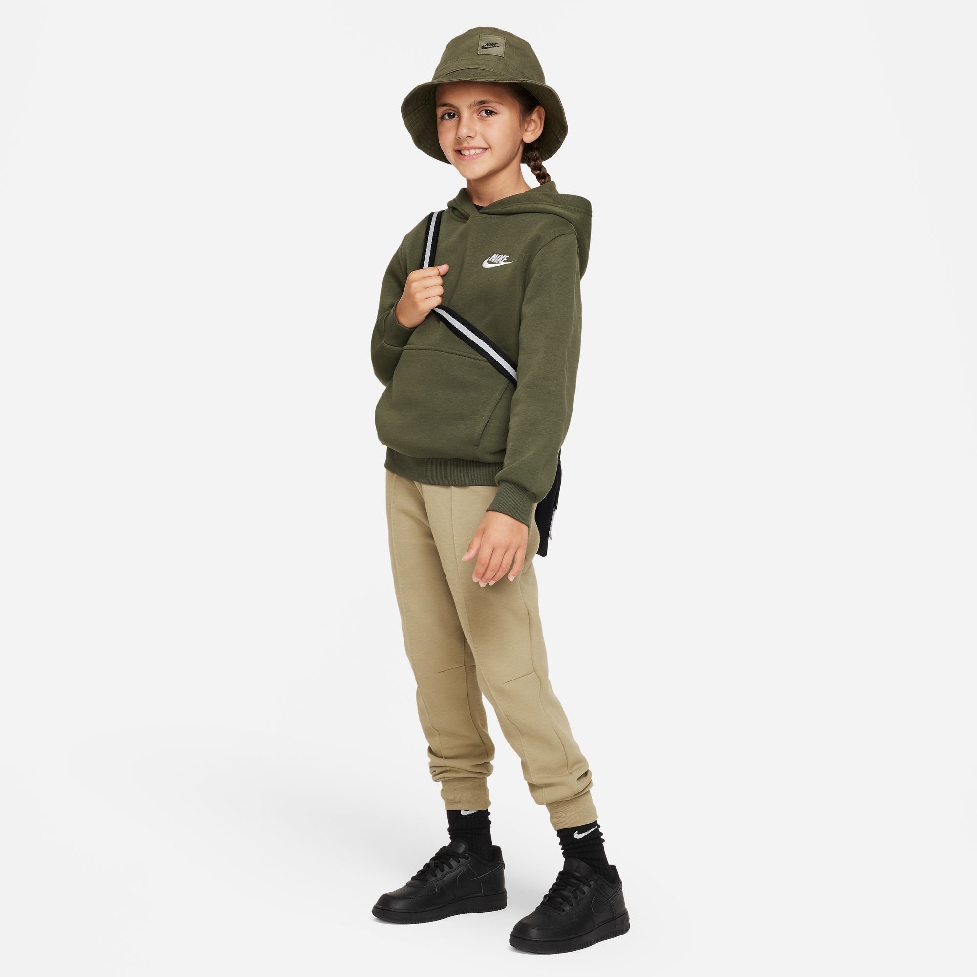 Nike Sportswear Kapuzensweatshirt CLUB FLEECE BIG KID'S PULLOVER HOODIE