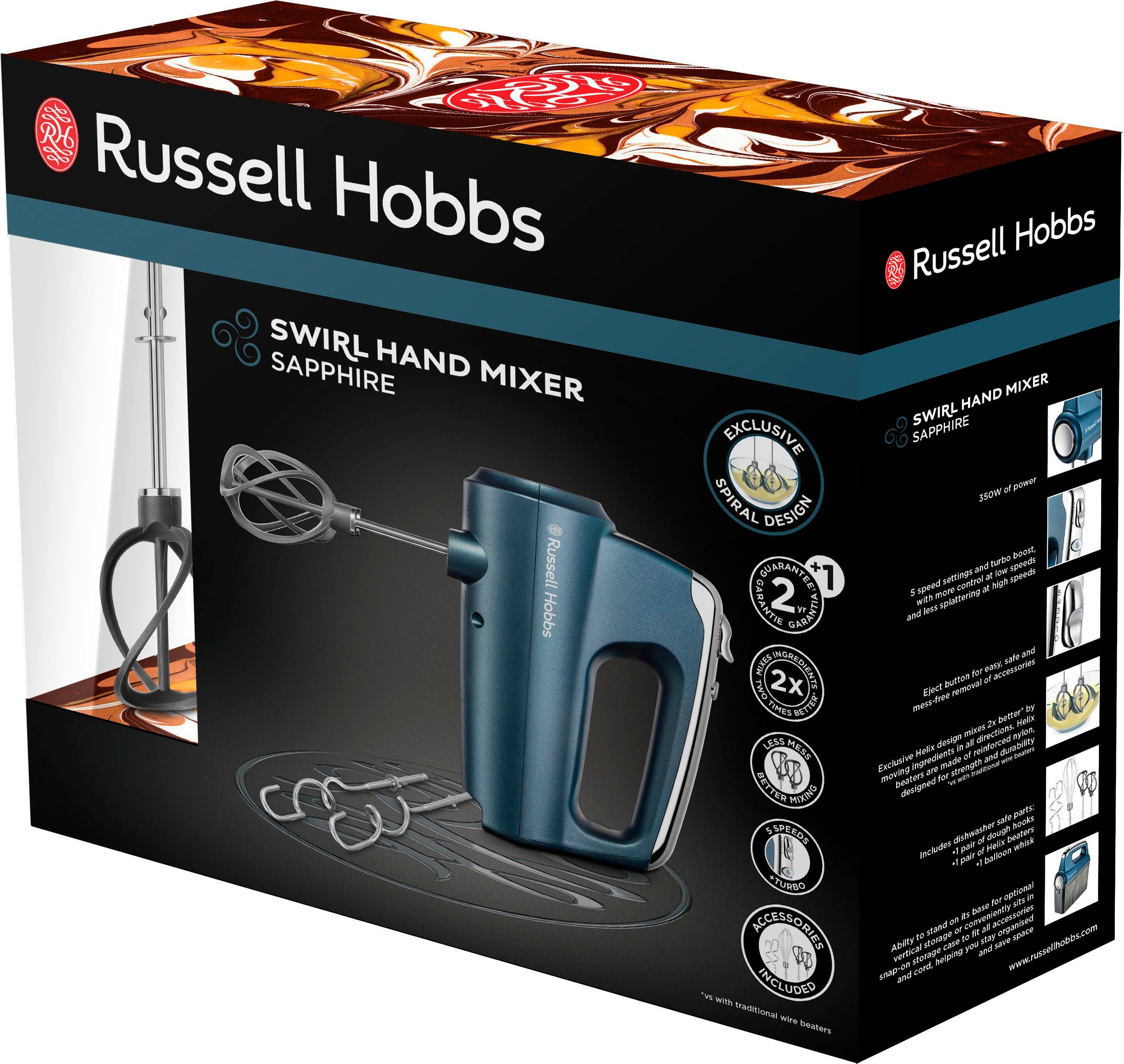 RUSSELL HOBBS Handmixer SWIRL 25893-56, 350 W