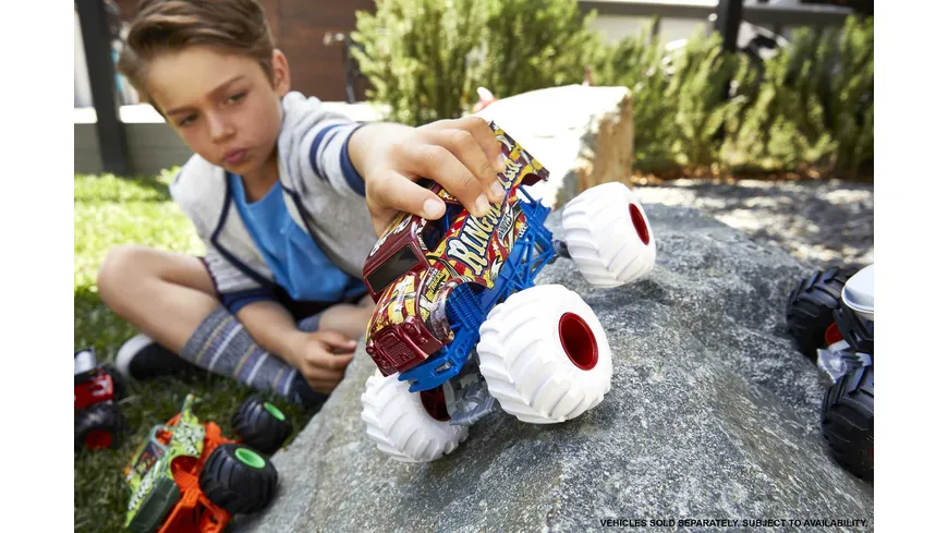 Hot Wheels Monster Trucks-Fahrzeuge im Maßstab 1:24, 1 Stück, sortiert