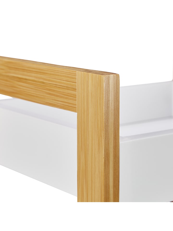 relaxdays Badregal in Natur/ Weiß - (B)28 x (H)74,5 x (T)20 cm günstig kaufen onesize