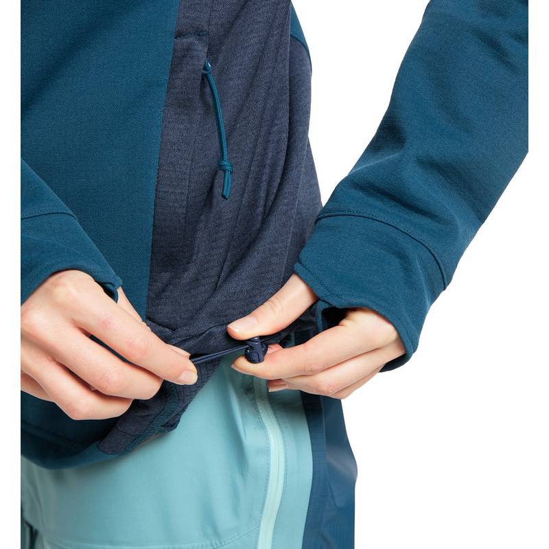 Haglöfs Vassi Mid Hood Fleecejacke Damen