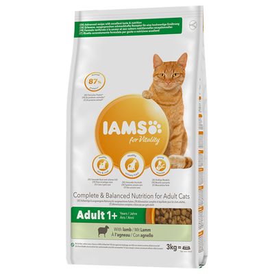 IAMS for Vitality Ausgewachsene Katzen mit Lamm