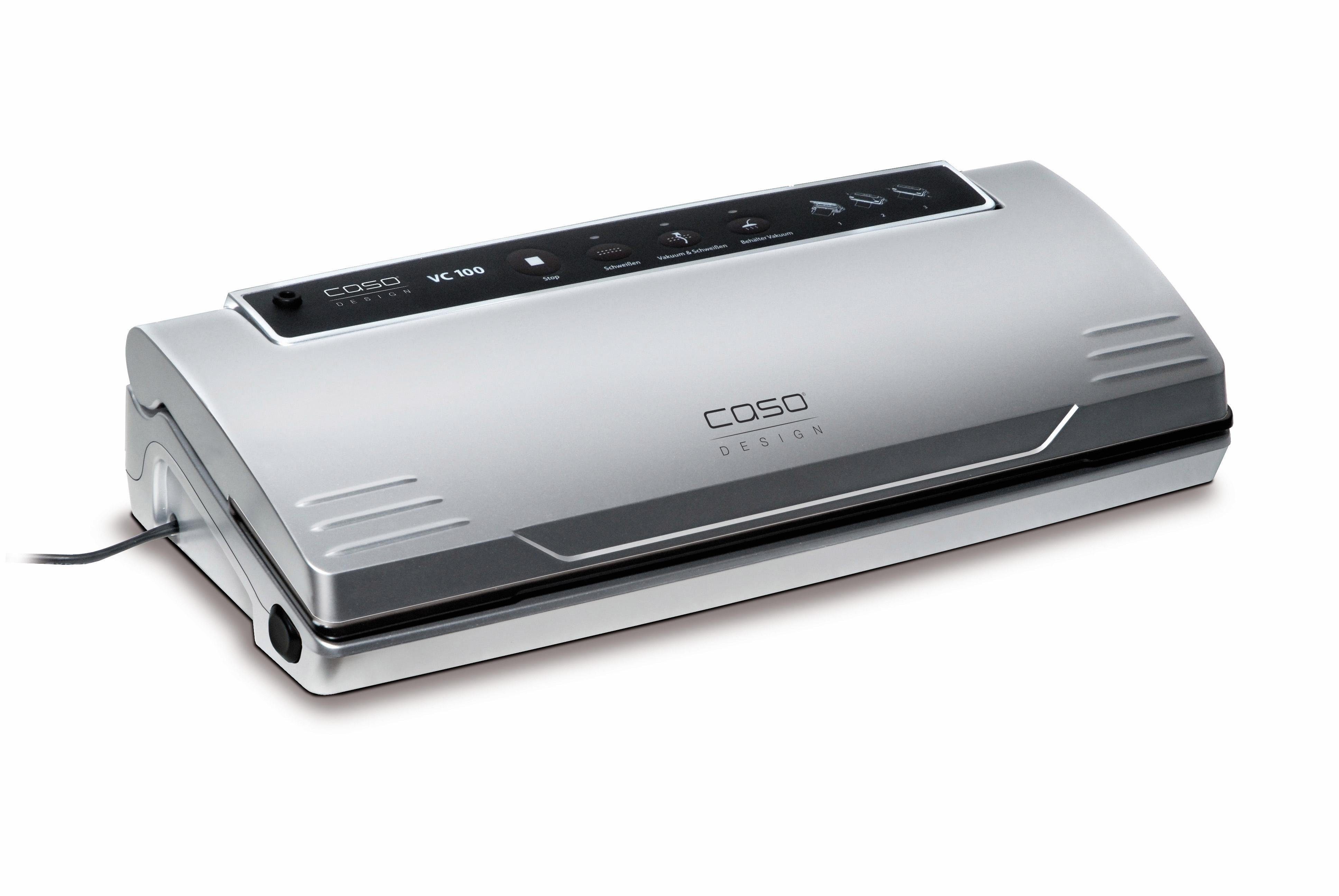 Caso Vakuumierer VC100, 120W, Inkl. 10 gratis Profi-Beutel