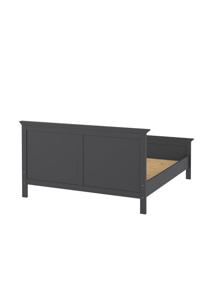 ebuy24 Doppelbett Venedig Grau 179 x 211 cm günstig kaufen onesize