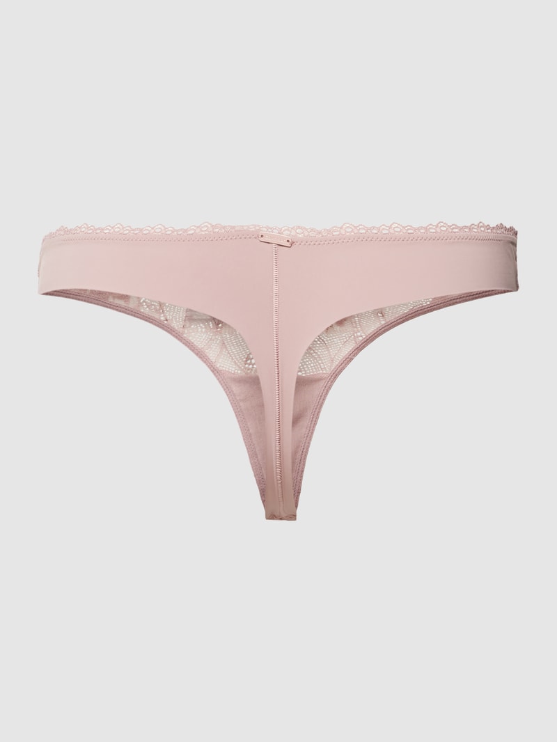 String mit Lochmuster Modell 'Lotus' in rosé