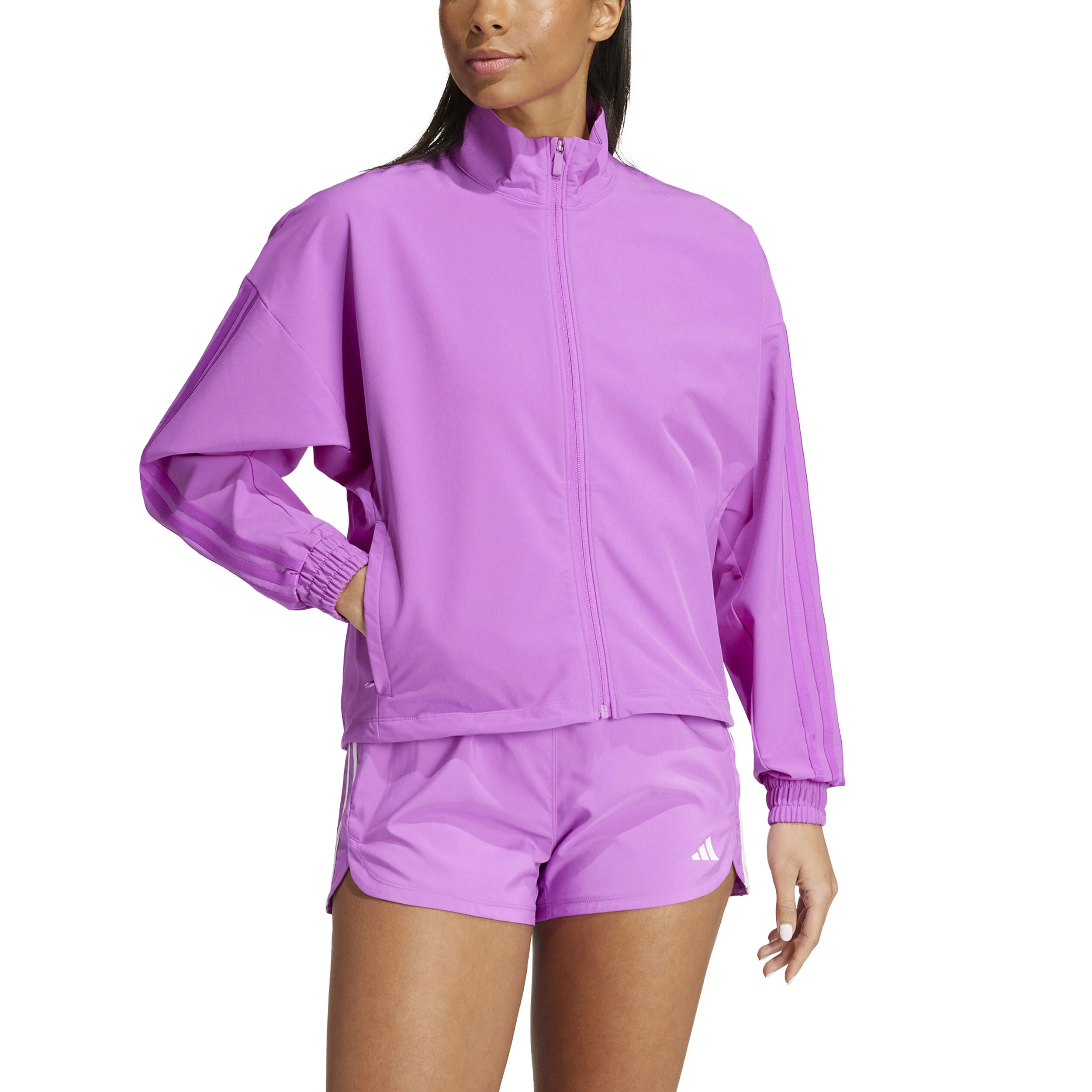 Pacer Jacket Trainingsjacke Damen - Berry