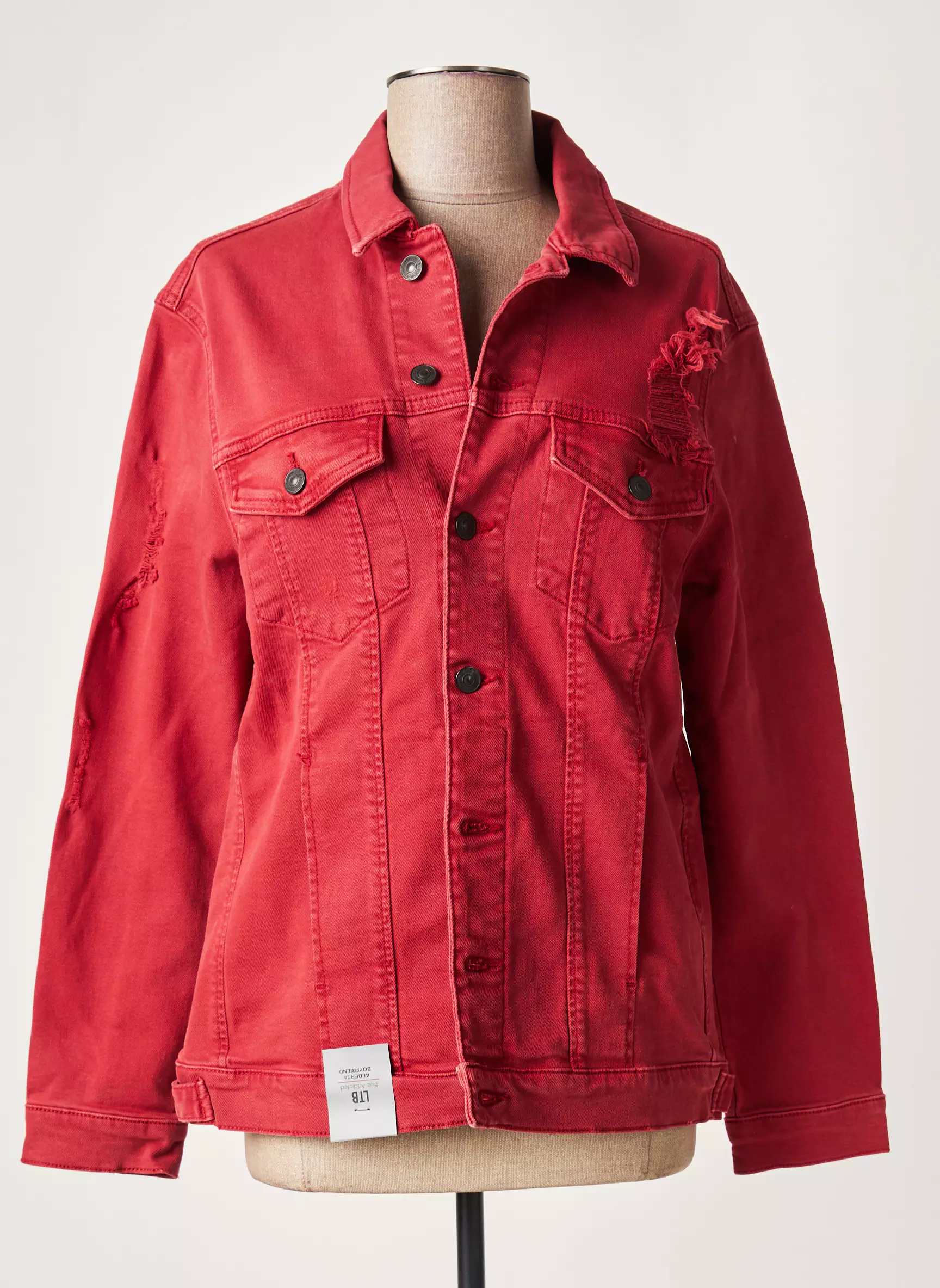 Ltb Vestesenjean Femme couleur rouge