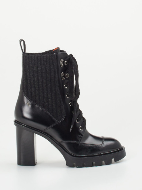 Schnürstiefelette-17294590001 Santoni