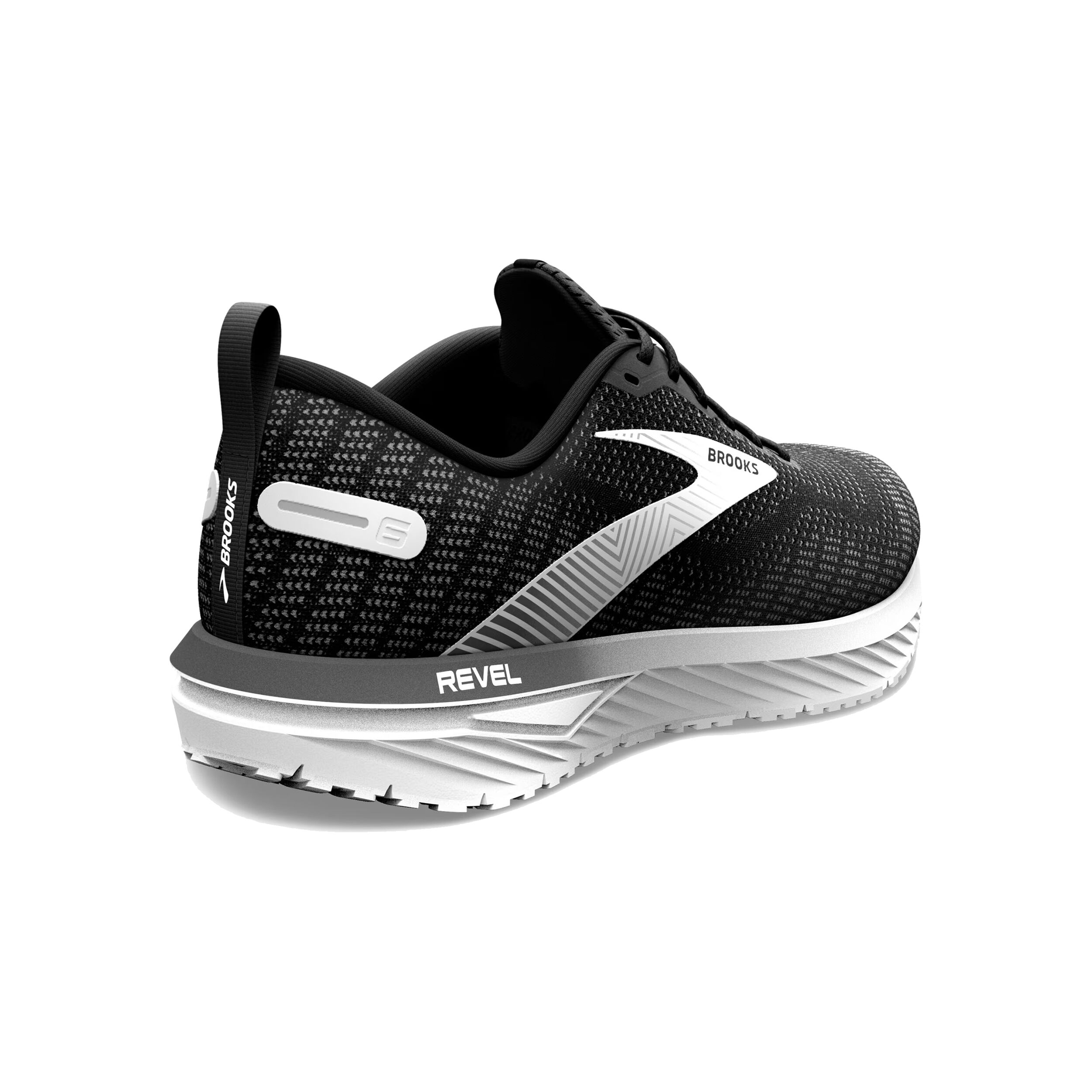 Revel 6 Neutralschuh Herren - Schwarz, Silber