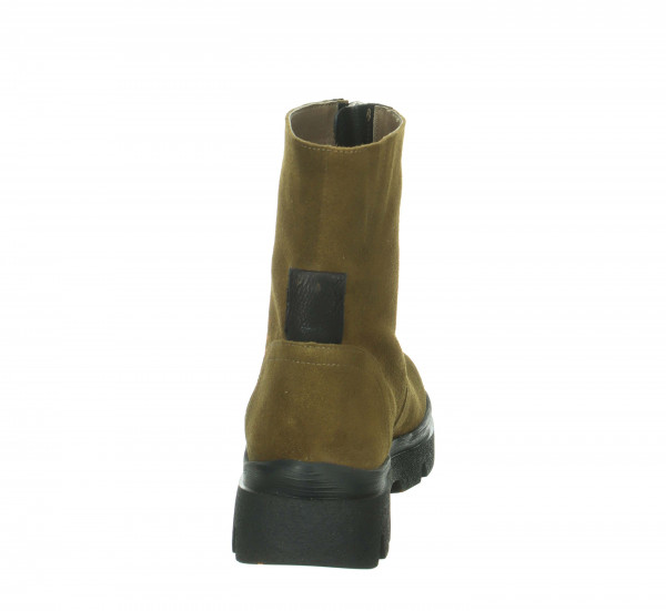 KANGAE Stiefelette - Olive/Kombi