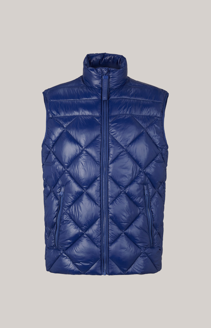 Nylon-Steppweste Vanor in Blau