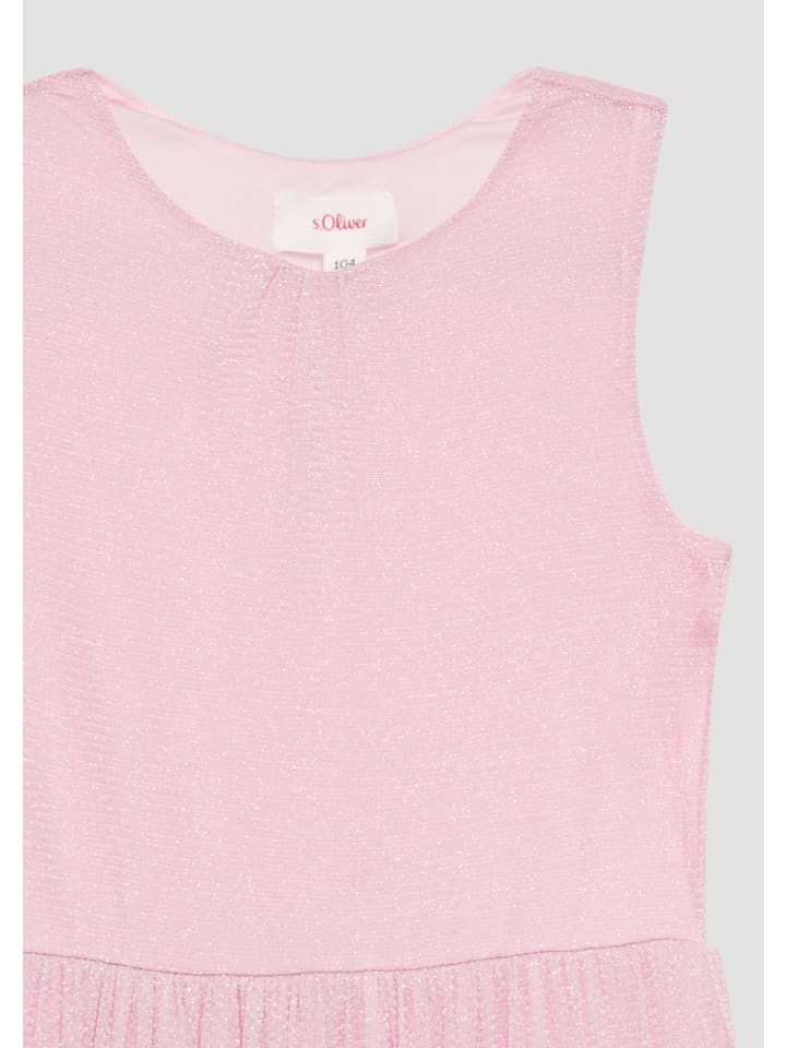 s.Oliver Kleid kurz in Pink günstig kaufen