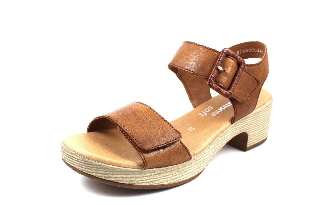 REMONTE Plateau Sandalen braun