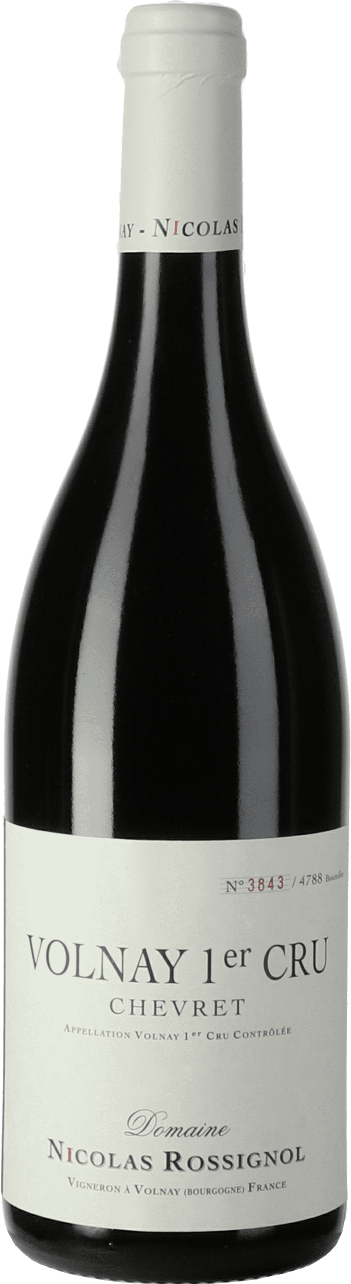 Domaine Nicolas Rossignol: Volnay Premier Cru Chevret 2015