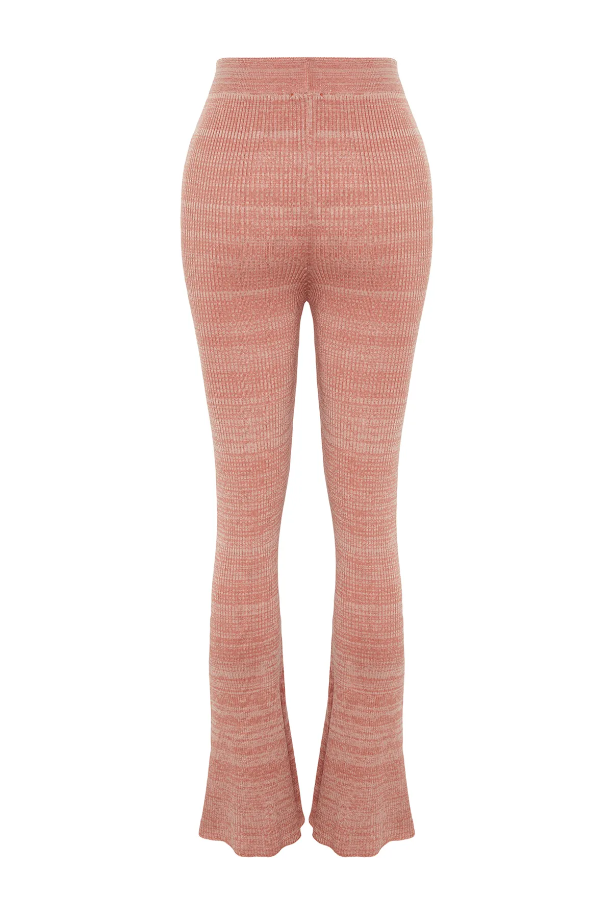 Trendyol Collection  Dusty Rose Strickhose mit ausgestelltem Bein TWOAW24PL00004