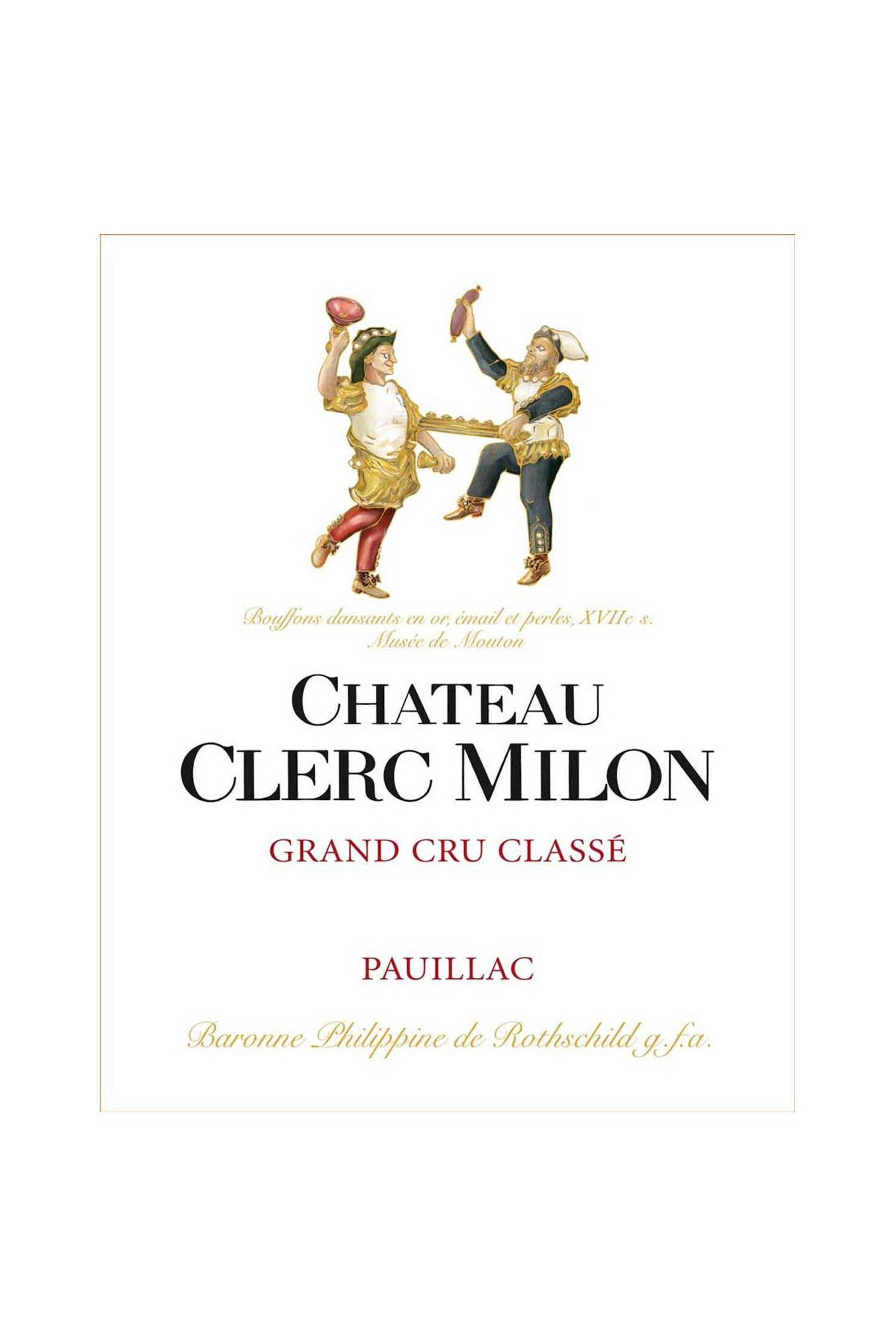 Vin 2008 CHÂTEAU CLERC MILON 2008, Pauillac. Vin ancien - SoDivin