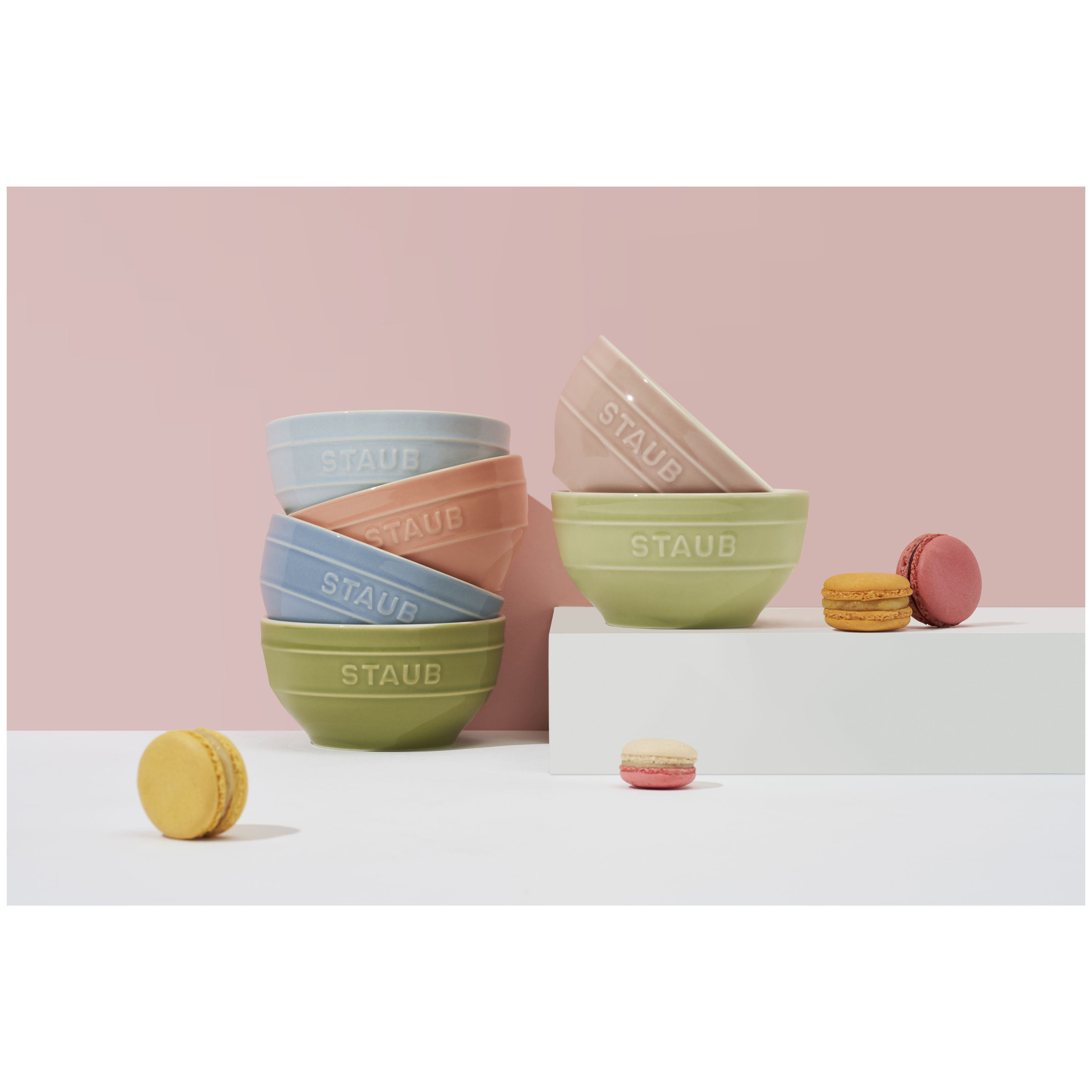 Schüsselset Macaron 6-tlg