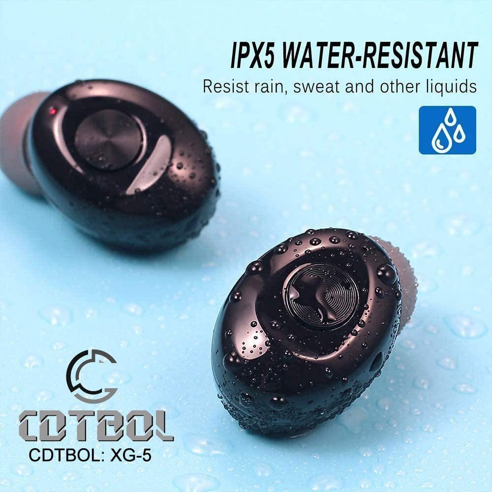 Mutoy TWS Bluetooth In-Ear Kopfhörer, Kopfhörer Kabellos Bluetooth 5.0 wireless In-Ear-Kopfhörer