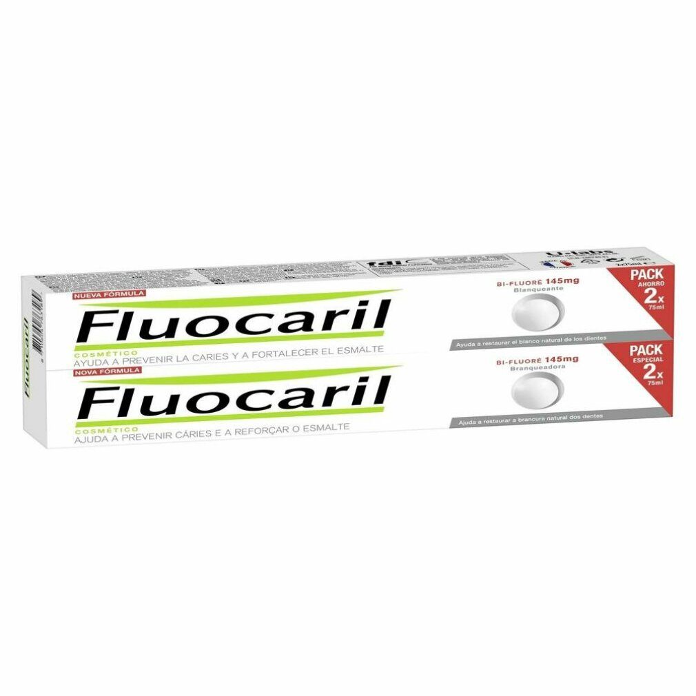 Fluocaril Zahnpasta Fluocaril bi-fluor blanqueador 2x75ml