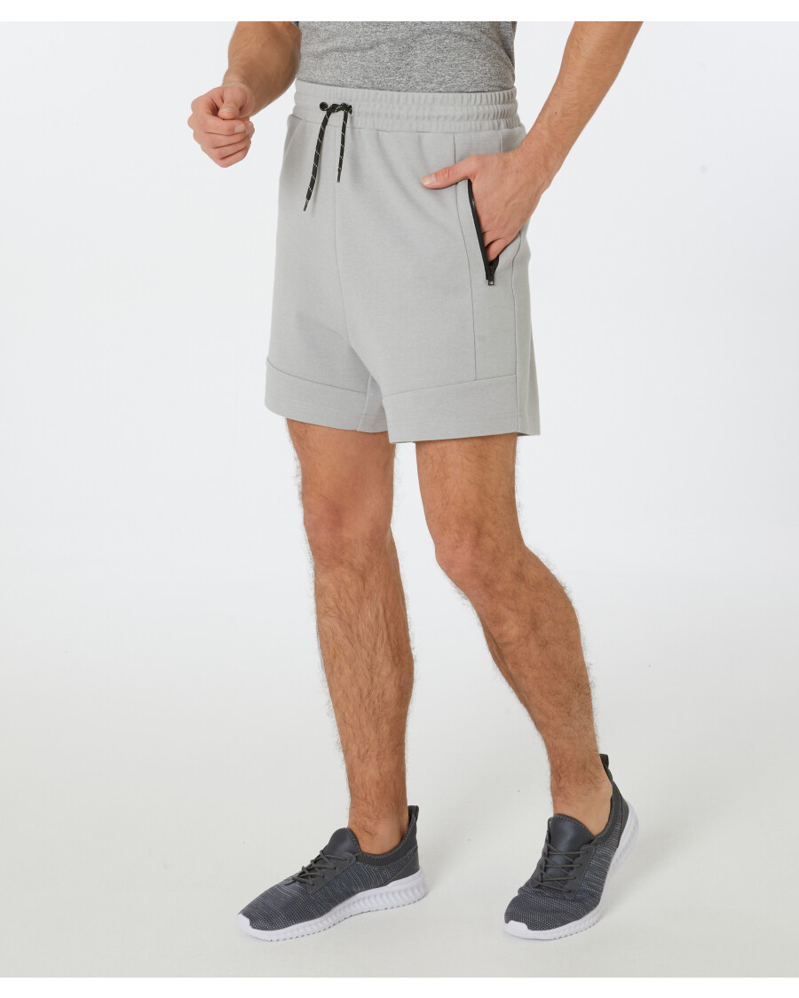 Graue Sport-Shorts