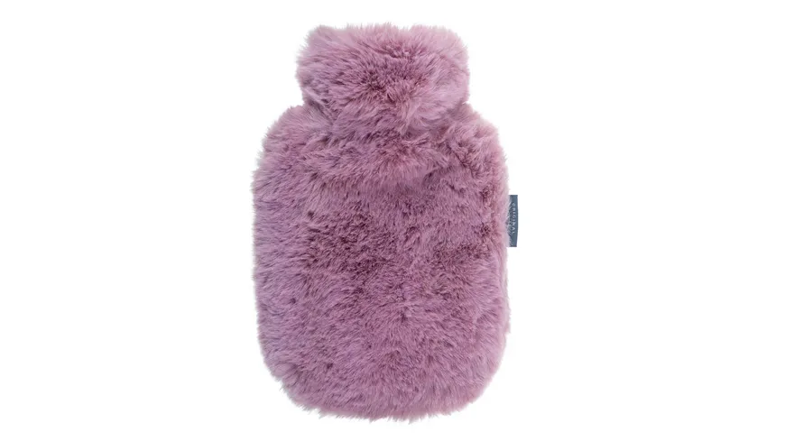 fashy Wärmflasche mit Flauschbezug Rosa