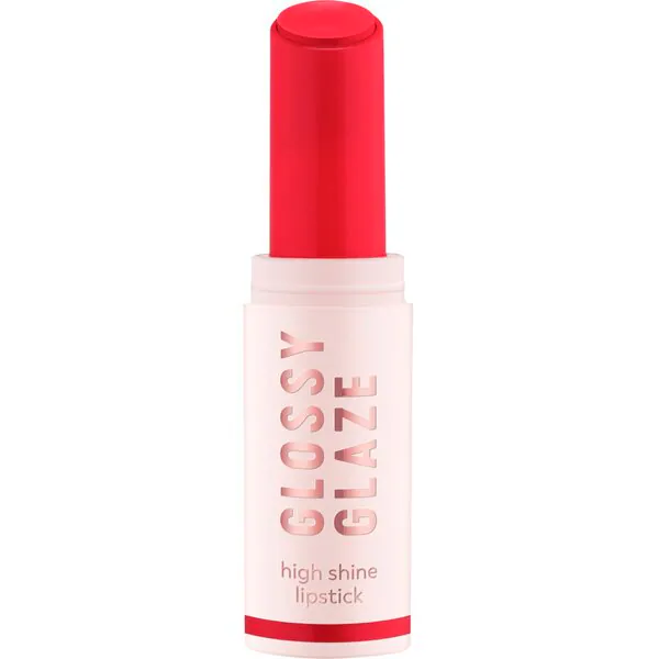 Essence Glossy Glaze 04 Red-dy for the Day High Shine rúzs 1,9g