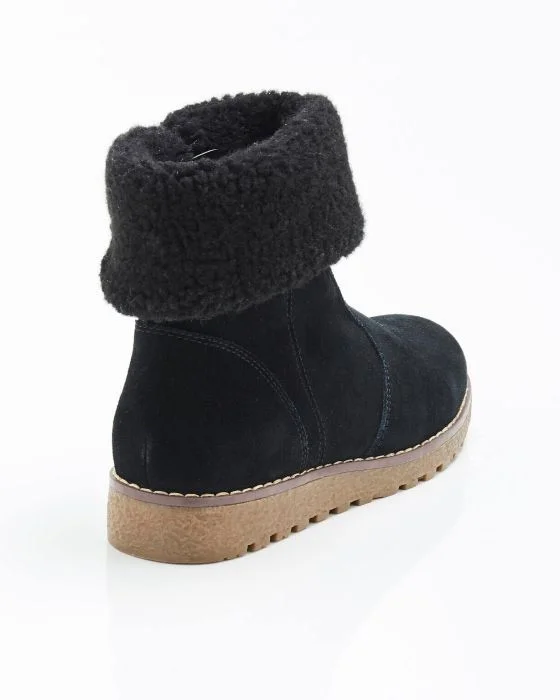 Boots fourrées, à porter col relevé ou retourné Thermolactyl