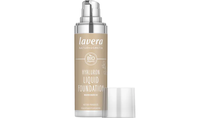 lavera Hyaluron Liquid Foundation 30 ml 03 - Warm Nude