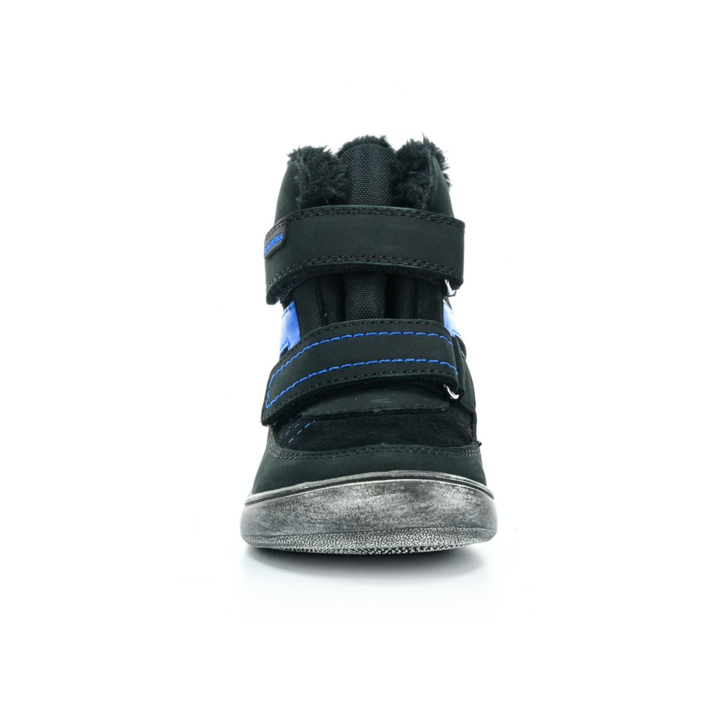 Protetika Rodrigo Black schwarze gefütterten Barfuß-Stiefeletten