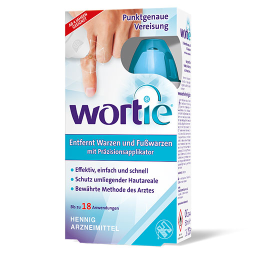 WORTIE gegen Warzen und Fußwarzen mit Applikator  50 ml  Dosieraerosol