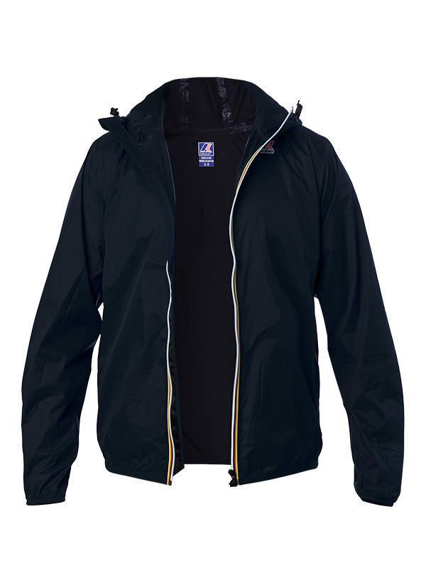 K-WAY, Regenjacke, Mikrofaser, schwarz