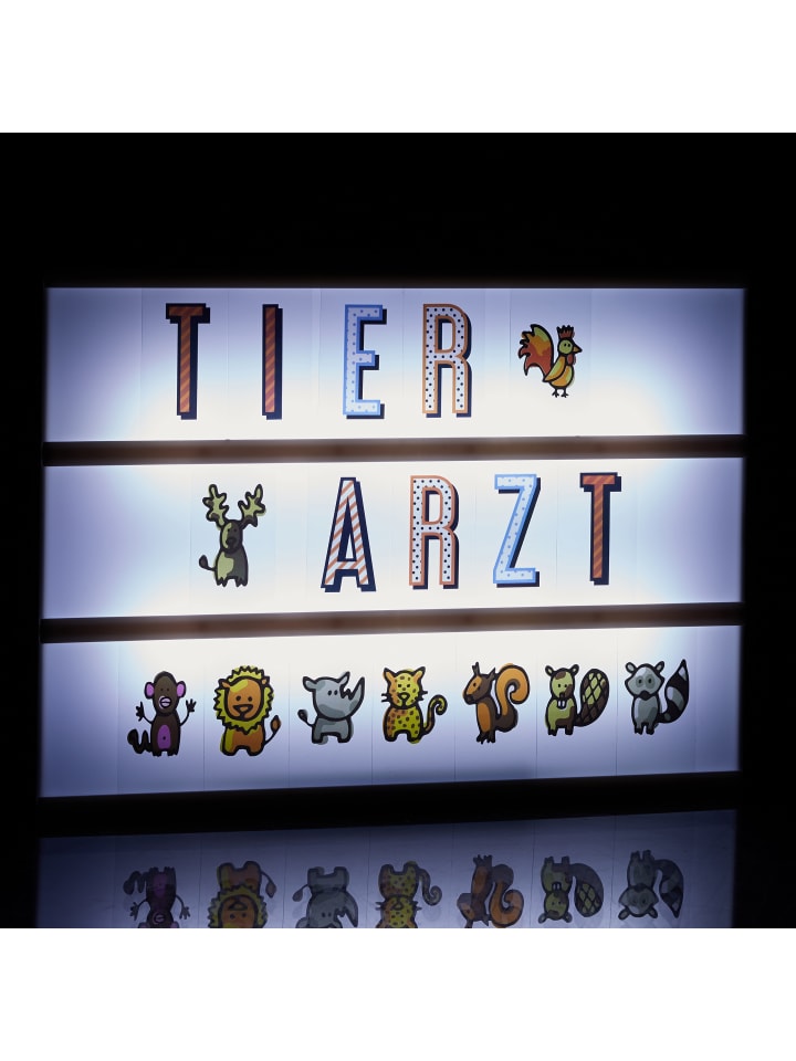 relaxdays Lightbox Ergänzungsset in Bunt günstig kaufen onesize