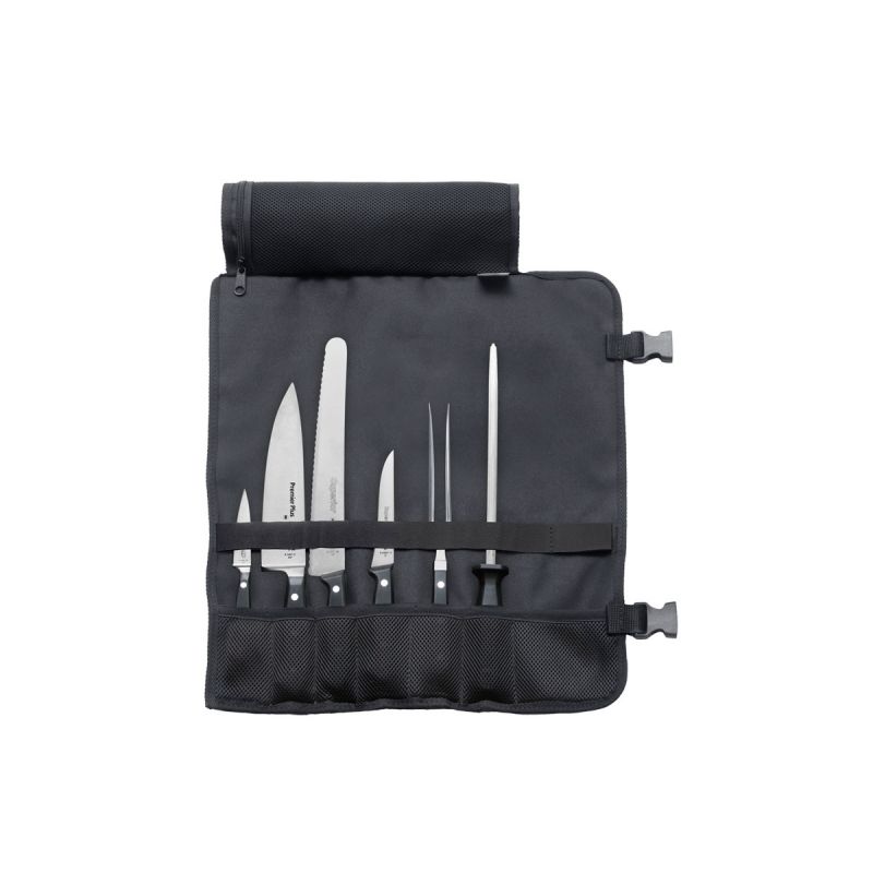 Borsa da chef avvolgibile Dick con 6 strumenti, valigetta Chef