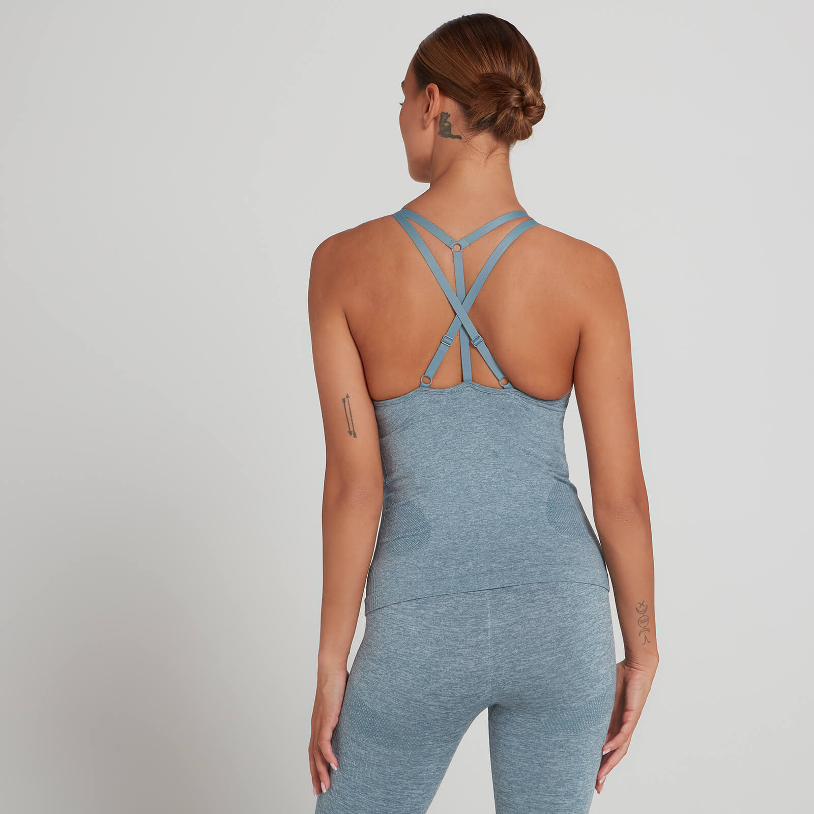 Débardeur sans coutures MP Dynamic Training pour femmes – Bleu glacé
