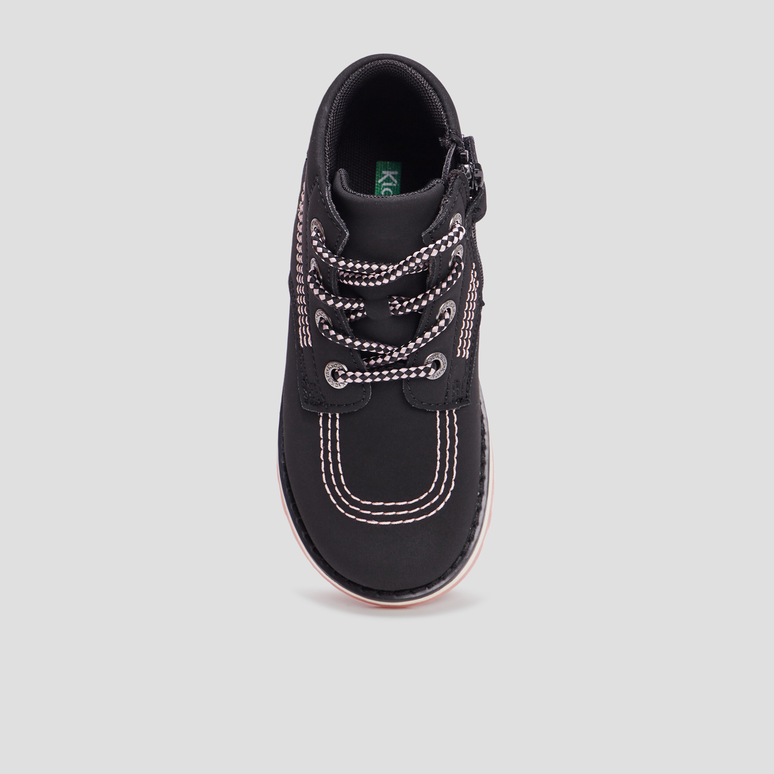 Bottines Kickers Krally20 noir fille | La Halle