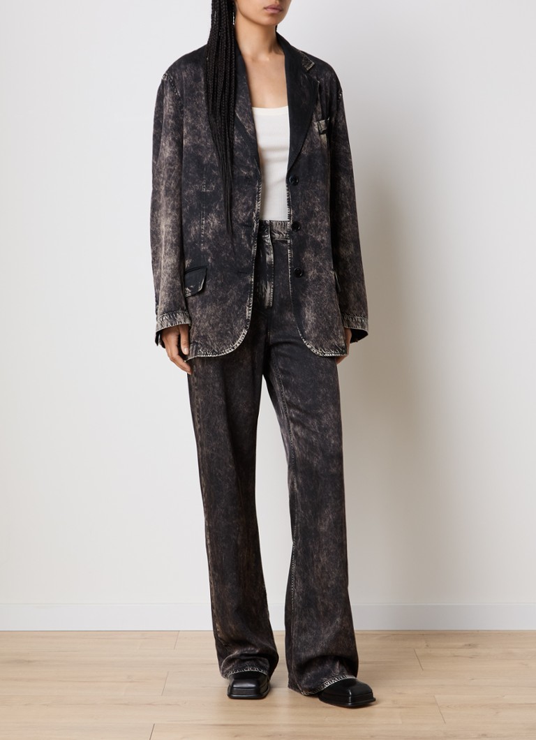Luźna marynarka Acne Studios z kieszeniami z patkami