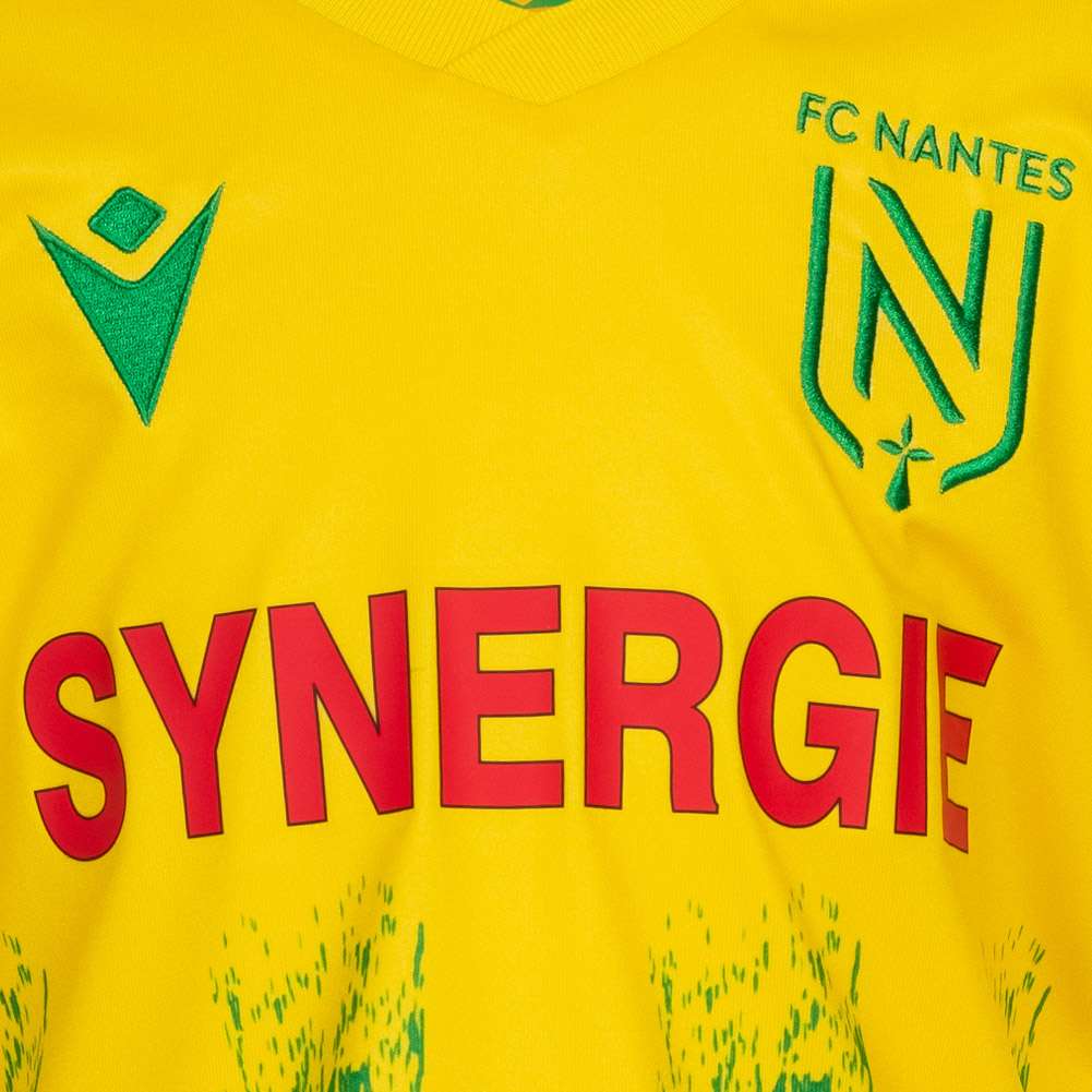 FC Nantes macron Baby Authentic Heim Trikot Set 58199582