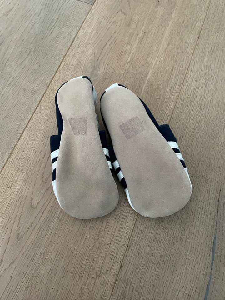 Lait et Miel Leder-Krabbelschuhe in Dunkelblau günstig kaufen 27/28