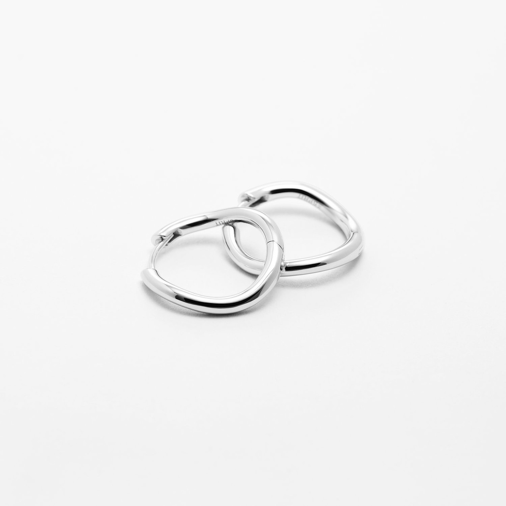 Esprit Créoles 925 Argent Boucles d'oreilles