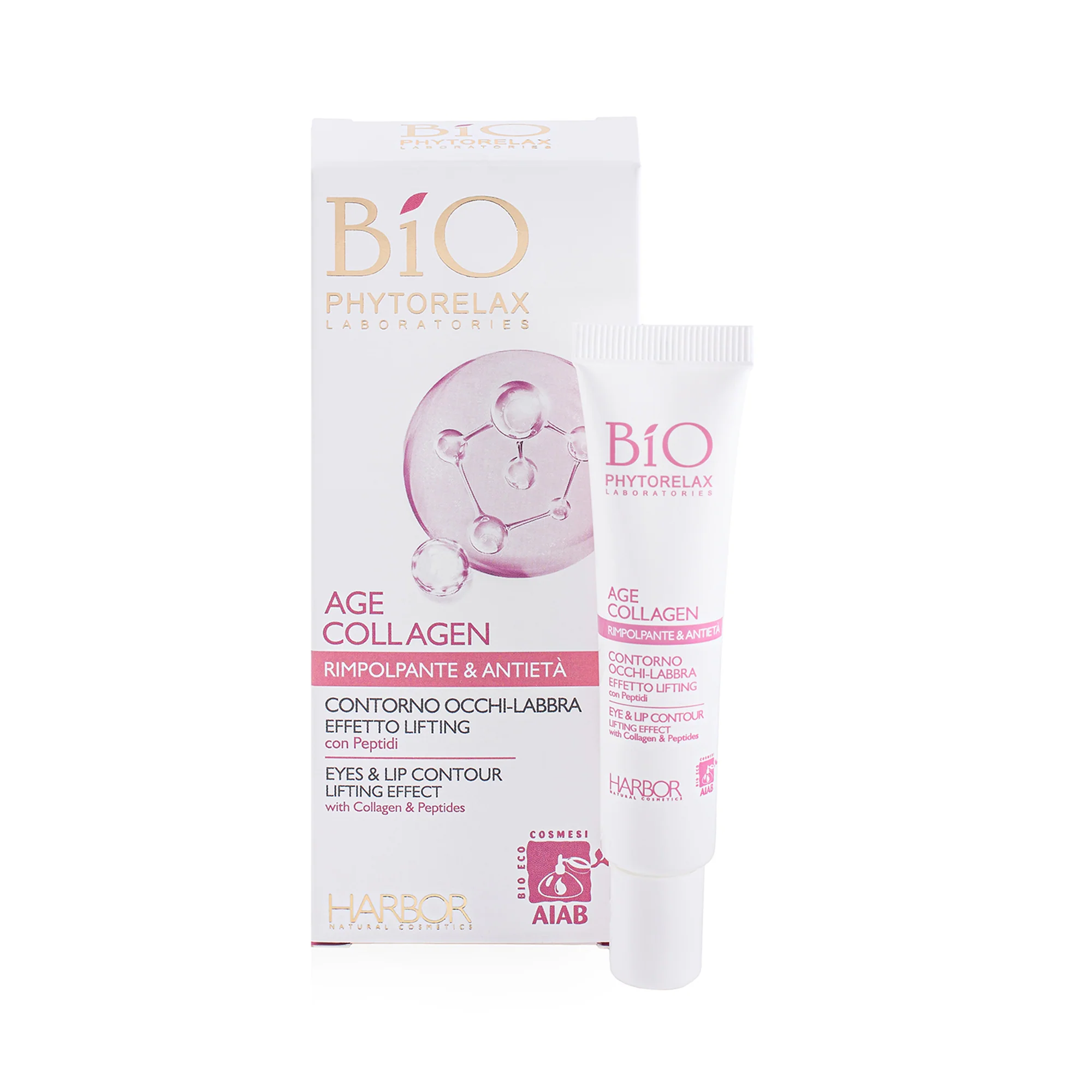 Age Collagen Eye-Lip Contour Lifting Effect - Anti-rynke øjenkontur, anti-rynke læbekontur