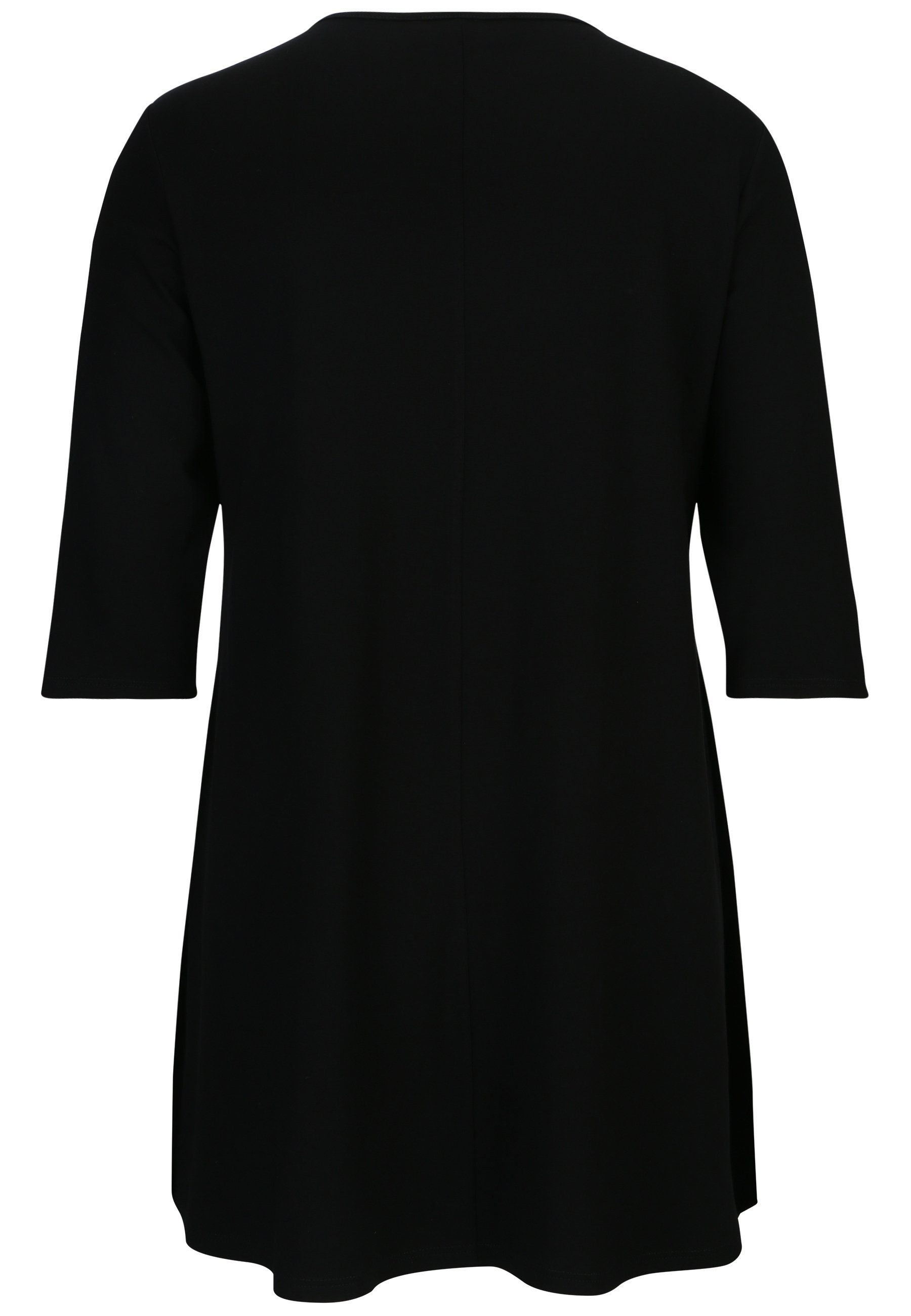 Doris Streich Tunika Long-Shirt mit Reißverschluss mit Reißverschluss