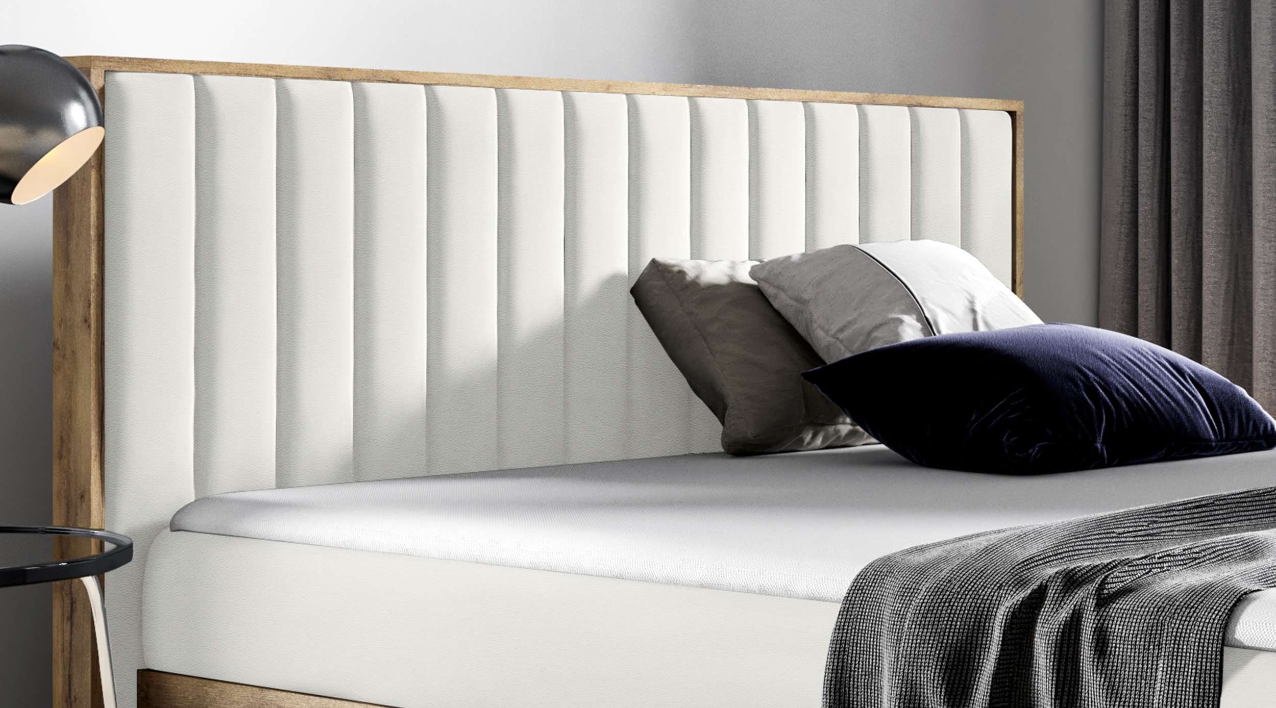 Stylefy Boxspringbett Arizona (Schlafzimmerbett, Bett), 120/140/160/180/200x200, Bonellfederkern Matratze, Topper, Bettkasten