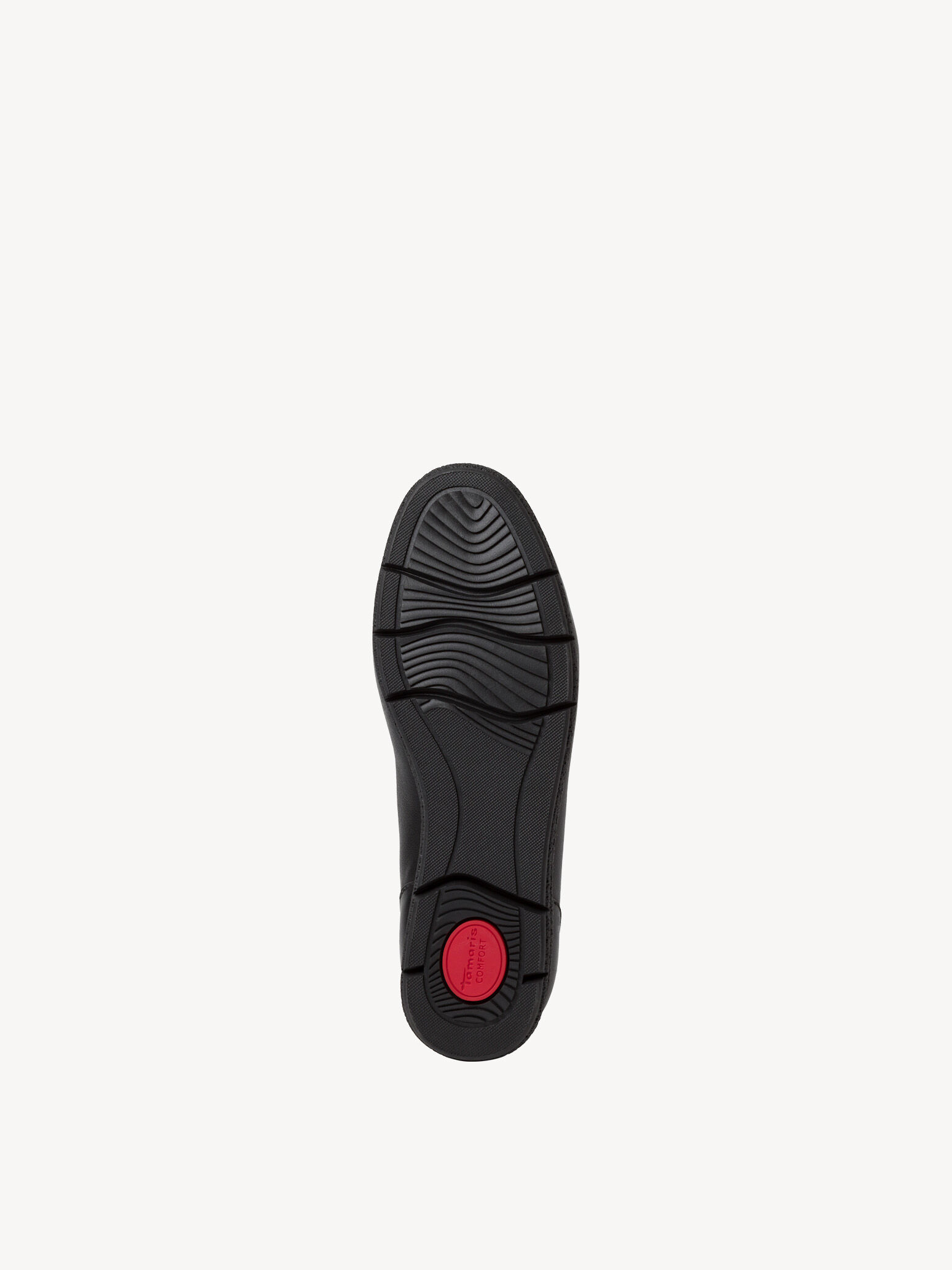 Ballerine en cuir - noir