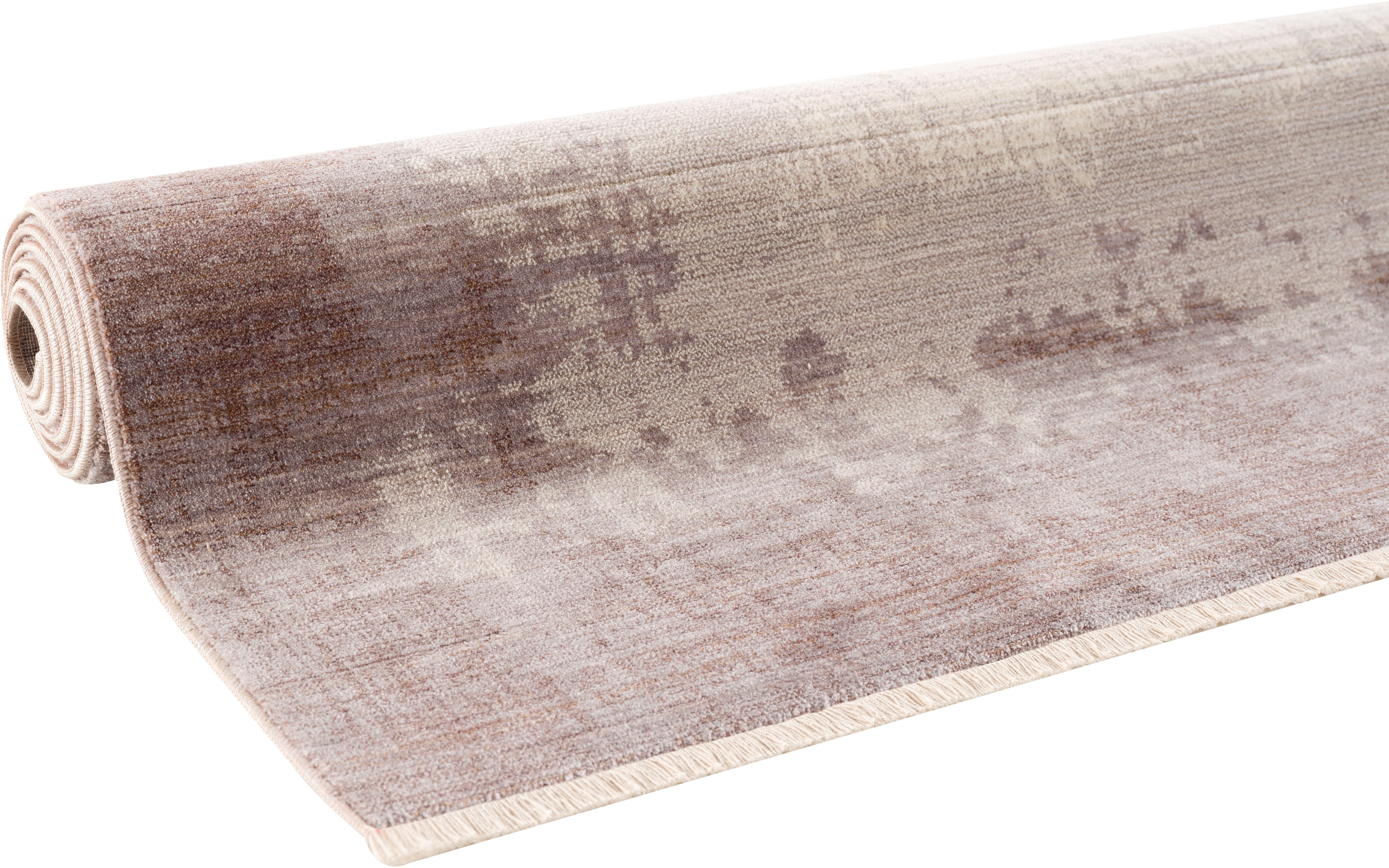 Teppich Stella, my home, rechteckig, Höhe: 6 mm, Modernes Design, Größe 1+2 wird ohne Fransen geliefert